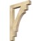 Ekena Millwork Merced Block Rough Sawn Bracket, Douglas Fir, 4"W x 28"D x 40"H BKT04X28X40MRC05RDF - alternate 1
